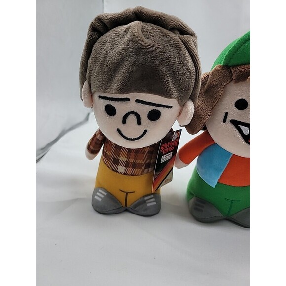 Lot Of 5 Stranger Things Mini Plush Set Eleven Dustin Lucas Mike Will 2023 New - Picture 2 of 16